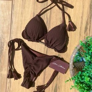 NWT Lubyswim Brown Lyla Bikini